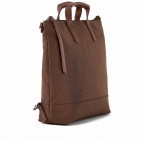 Rucksack Bergen X-Change Mini Midbrown, Farbe: cognac, Marke: Jost, Abmessungen in cm: 22x25x8, Bild 2 von 9