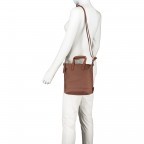 Rucksack Bergen X-Change Mini Midbrown, Farbe: cognac, Marke: Jost, Abmessungen in cm: 22x25x8, Bild 5 von 9