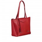 Handtasche LILY&JACK HELENA Rot, Farbe: rot/weinrot, Marke: Swissdigital, Abmessungen in cm: 44x28x15, Bild 2 von 8