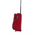 Koffer Adelaide Neo 2-Rollen 50 cm Rot, Farbe: rot/weinrot, Marke: Loubs, EAN: 4046468154011, Abmessungen in cm: 38x54x22, Bild 2 von 4