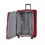 Koffer Adelaide Neo M 60 cm Rot, Farbe: rot/weinrot, Marke: Loubs, EAN: 4046468154028, Abmessungen in cm: 41x66x28, Bild 3 von 4
