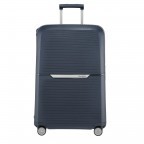 Koffer Magnum Spinner 75 Dark Blue, Farbe: blau/petrol, Marke: Samsonite, EAN: 5414847884665, Abmessungen in cm: 51x75x32, Bild 1 von 7