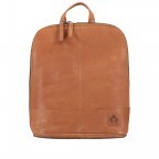 Rucksack Toronto Molly Cognac, Farbe: cognac, Marke: The Hunting People, EAN: 4046478035324, Abmessungen in cm: 22x27x10, Bild 1 von 6