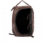 Kulturbeutel Cool-Casual Traveller B3.9469 Chocolate Brown, Farbe: braun, Marke: Harbour 2nd, EAN: 4046478043114, Abmessungen in cm: 27x18x10, Bild 6 von 9