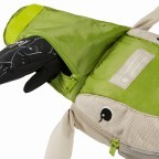 Kinderrucksack Family Flocke Calf, Farbe: beige, Marke: Vaude, EAN: 4052285881429, Abmessungen in cm: 21x29x17, Bild 3 von 4