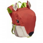 Kinderrucksack Family Wusel Redwood, Farbe: rot/weinrot, Marke: Vaude, EAN: 4052285881467, Abmessungen in cm: 21x29x17, Bild 1 von 4