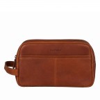 Kulturbeutel Antique Avery Toiletry Bag Cognac, Farbe: cognac, Marke: Burkely, EAN: 8717128099282, Abmessungen in cm: 25x15x9, Bild 1 von 8