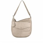 Beuteltasche Just Jackie Hobo Light Grey, Farbe: grau, Marke: Burkely, EAN: 8717128102302, Abmessungen in cm: 31x29x10, Bild 1 von 6