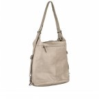 Rucksack Just Jackie Rucksack-Taschen-Kombi Light Grey, Farbe: grau, Marke: Burkely, EAN: 8717128102364, Abmessungen in cm: 32x33x12, Bild 3 von 7
