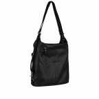 Rucksack Just Jackie Rucksack-Taschen-Kombi Black, Farbe: schwarz, Marke: Burkely, EAN: 8717128099824, Abmessungen in cm: 32x33x12, Bild 3 von 7