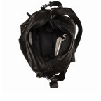 Rucksack Just Jackie Rucksack-Taschen-Kombi Black, Farbe: schwarz, Marke: Burkely, EAN: 8717128099824, Abmessungen in cm: 32x33x12, Bild 6 von 7