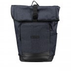 Rucksack RS66 Dark Blue, Farbe: blau/petrol, Marke: Franky, EAN: 4251672722349, Abmessungen in cm: 26x50x14, Bild 1 von 10