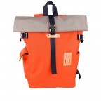 Rucksack Norikura Rolltop Orange, Farbe: orange, Marke: Harvest Label, EAN: 4260594131153, Abmessungen in cm: 26x40x13, Bild 1 von 9