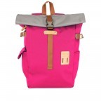 Rucksack Norikura Rolltop Pink, Farbe: rosa/pink, Marke: Harvest Label, EAN: 4260594131177, Abmessungen in cm: 26x40x13, Bild 1 von 9