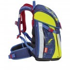 Schulranzen Sunny Set 4-teilig Super Knights, Farbe: blau/petrol, Marke: Scout, EAN: 4007953411262, Abmessungen in cm: 30x39x20, Bild 3 von 10