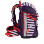 Schulranzen Sunny Set 4-teilig Happy Stripes, Farbe: rosa/pink, Marke: Scout, EAN: 4007953416748, Abmessungen in cm: 30x39x20, Bild 3 von 10