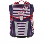 Schulranzen Sunny Set 4-teilig Happy Stripes, Farbe: rosa/pink, Marke: Scout, EAN: 4007953416748, Abmessungen in cm: 30x39x20, Bild 2 von 10