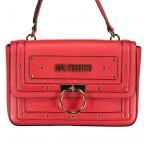 Umhängetasche Borsa Grained Rot, Farbe: rot/weinrot, Marke: Love Moschino, EAN: 8054406577255, Abmessungen in cm: 28.5x19x6, Bild 1 von 8