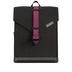 Rucksack AS02 einfarbig mit Laptopfach 15,6 Zoll Black Flamingo, Farbe: bunt, Marke: Bold Banana, Abmessungen in cm: 31x40x12, Bild 2 von 9