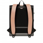 Rucksack AS02 einfarbig mit Laptopfach 15,6 Zoll Black Flamingo, Farbe: bunt, Marke: Bold Banana, Abmessungen in cm: 31x40x12, Bild 6 von 9