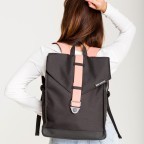 Rucksack AS02 einfarbig mit Laptopfach 15,6 Zoll Black Flamingo, Farbe: bunt, Marke: Bold Banana, Abmessungen in cm: 31x40x12, Bild 7 von 9