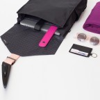Rucksack AS02 einfarbig mit Laptopfach 15,6 Zoll Black Flamingo, Farbe: bunt, Marke: Bold Banana, Abmessungen in cm: 31x40x12, Bild 9 von 9