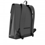 Rucksack AS02 einfarbig mit Laptopfach 15,6 Zoll Galaxy Grey, Farbe: grau, Marke: Bold Banana, EAN: 8719874694841, Abmessungen in cm: 31x40x12, Bild 3 von 7