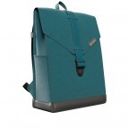 Rucksack AS02 einfarbig mit Laptopfach 15,6 Zoll Power Petrol, Farbe: blau/petrol, Marke: Bold Banana, EAN: 8719874694865, Abmessungen in cm: 31x40x12, Bild 2 von 7