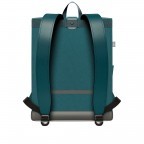 Rucksack AS02 einfarbig mit Laptopfach 15,6 Zoll Power Petrol, Farbe: blau/petrol, Marke: Bold Banana, EAN: 8719874694865, Abmessungen in cm: 31x40x12, Bild 4 von 7