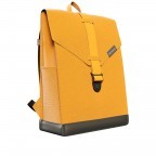 Rucksack AS02 einfarbig mit Laptopfach 15,6 Zoll Yeller Yellow, Farbe: gelb, Marke: Bold Banana, EAN: 8719874694902, Abmessungen in cm: 31x40x12, Bild 2 von 7