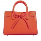 Handtasche Dollaro Koralle, Farbe: orange, Marke: Hausfelder Manufaktur, EAN: 4065646003507, Abmessungen in cm: 28.5x21x12, Bild 1 von 7