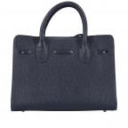 Handtasche Dollaro Blau, Farbe: blau/petrol, Marke: Hausfelder Manufaktur, EAN: 4065646003439, Abmessungen in cm: 28.5x21x12, Bild 3 von 7