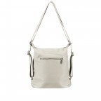 Rucksack / Umhängetasche Dollaro Hellgrau, Farbe: grau, Marke: Hausfelder Manufaktur, EAN: 4065646003095, Abmessungen in cm: 25x31x11, Bild 3 von 12