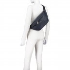 Gürteltasche Mademoiselle MH80 Velours Ash, Farbe: grau, Marke: Zwei, EAN: 4250257929425, Abmessungen in cm: 40x17x9, Bild 5 von 5