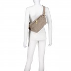 Umhängetasche Mademoiselle MH80 Cord, Farbe: grau, beige, Marke: Zwei, Abmessungen in cm: 40x17x9, Bild 7 von 7