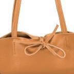 Shopper Dollaro Camel, Farbe: cognac, Marke: Hausfelder Manufaktur, EAN: 4065646003897, Abmessungen in cm: 38x31.5x12, Bild 7 von 7