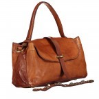 Umhängetasche Leder Cognac, Farbe: cognac, Marke: Campomaggi, EAN: 8054302558457, Abmessungen in cm: 26x15x10, Bild 2 von 15