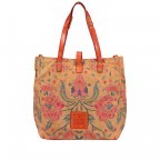 Shopper Canvas Beige Cotto, Farbe: bunt, Marke: Campomaggi, EAN: 8054302542357, Abmessungen in cm: 33x32x16, Bild 3 von 11