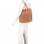 Shopper Canvas Beige Cotto, Farbe: bunt, Marke: Campomaggi, EAN: 8054302542357, Abmessungen in cm: 33x32x16, Bild 6 von 11