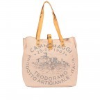 Shopper Canvas X009 Cipria Stampa Grigia, Farbe: rosa/pink, Marke: Campomaggi, EAN: 8054302020640, Abmessungen in cm: 33x32x16, Bild 1 von 9