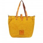 Shopper Canvas 1671-X011 Beige Cotto Stampa Oro, Farbe: orange, Marke: Campomaggi, EAN: 8054302544382, Abmessungen in cm: 33x32x16, Bild 3 von 11