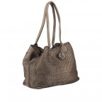 Shopper Soft-Weaving Grace B3.9687 Stone Grey, Farbe: grau, Marke: Harbour 2nd, EAN: 4046478043411, Abmessungen in cm: 55x29.5x18, Bild 2 von 7