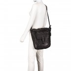 Beuteltasche Cool-Casual Kleine Svantje B3.5140 Dark Ash, Farbe: anthrazit, Marke: Harbour 2nd, EAN: 4046478021518, Abmessungen in cm: 34x32x10, Bild 4 von 7