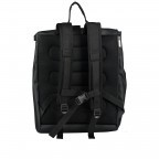 Rucksack punch 713 083-713 Black, Farbe: schwarz, Marke: Bree, EAN: 4038671010321, Abmessungen in cm: 34x42x15, Bild 4 von 9