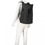 Rucksack punch 713 083-713 Black, Farbe: schwarz, Marke: Bree, EAN: 4038671010321, Abmessungen in cm: 34x42x15, Bild 5 von 9