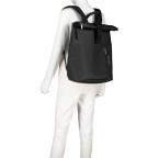 Rucksack punch 713 083-713 Black, Farbe: schwarz, Marke: Bree, EAN: 4038671010321, Abmessungen in cm: 34x42x15, Bild 6 von 9