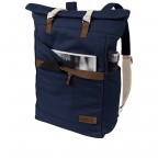 Rucksack Ansvar I Blau, Farbe: blau/petrol, Marke: Melawear, EAN: 4251296203316, Bild 7 von 9