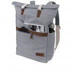 Rucksack Ansvar I Grau, Farbe: grau, Marke: Melawear, EAN: 4251296205310, Bild 7 von 9