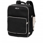 Rucksack Mela II Schwarz, Farbe: schwarz, Marke: Melawear, EAN: 4251296206607, Bild 1 von 8