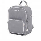 Rucksack Mela II Mini Grau, Farbe: grau, Marke: Melawear, EAN: 4251296206690, Abmessungen in cm: 21x30x12, Bild 1 von 8